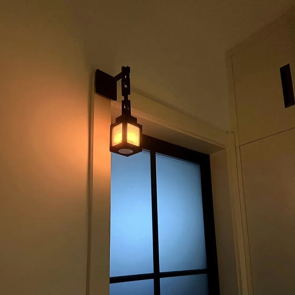 3D Printed Luminous Lantern Nightlight Pixel Game Theme Ambient Home Decor Ornament Light